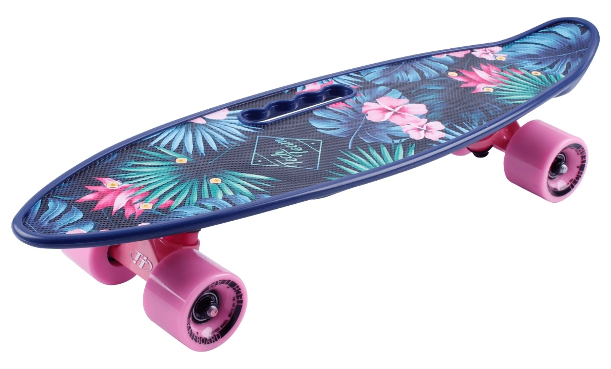 Скейтборд Fishboard 23 синий TECH TEAM