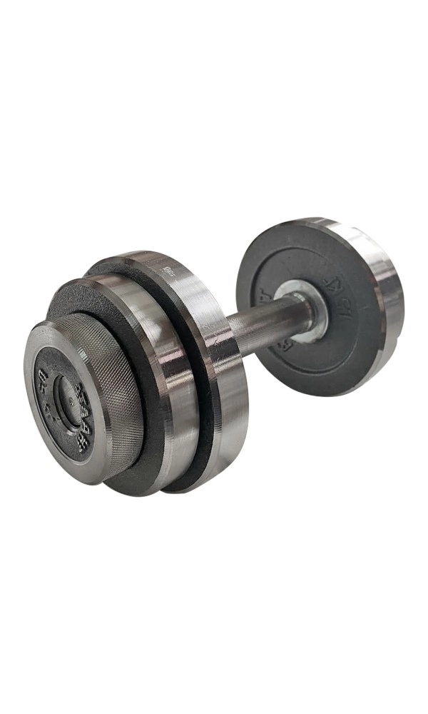 Гантель разборная с галтованными дисками 7кг 