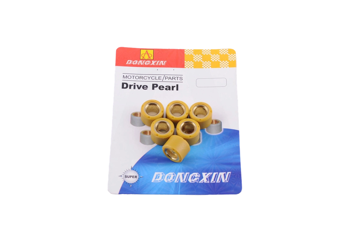 Ролики вариатора Suzuki 17*12 6,5г (желтые) "DONGXIN"