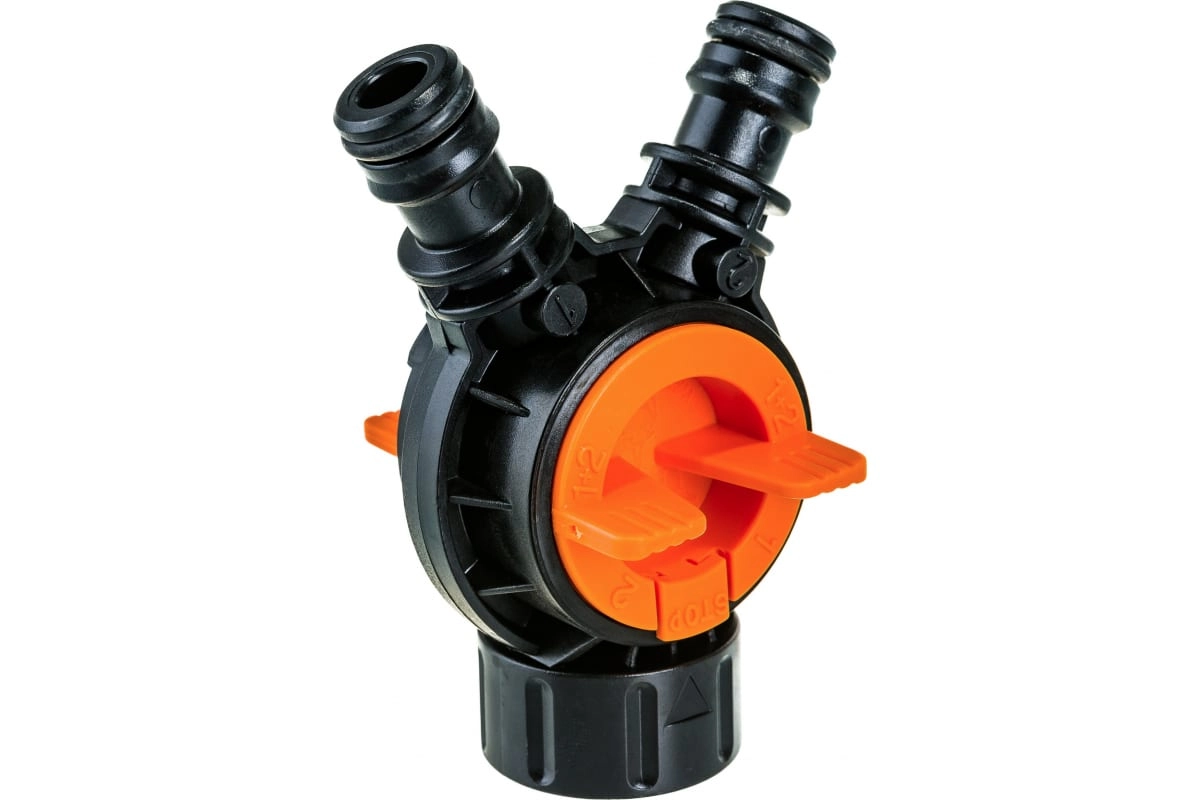 Соединитель тройной с краном 3/4 5070