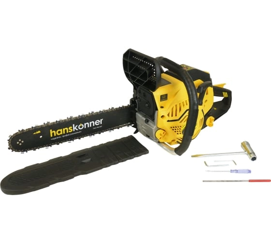 Бензопила Hanskonner HGC1618 + 1л масло в подарок