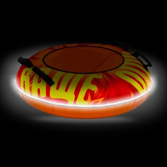 Тюбинг ОКСФОРД 107см LED С камерой нагрузка до 120 кг светодиодная подсветка