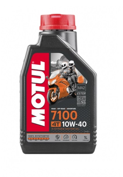 Масло синтетическое моторное Motul 7100 4T 10W40, 1 л 