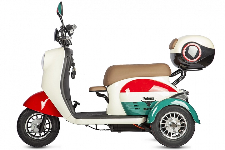 Трицикл электрический Rutrike Шкипер NEW