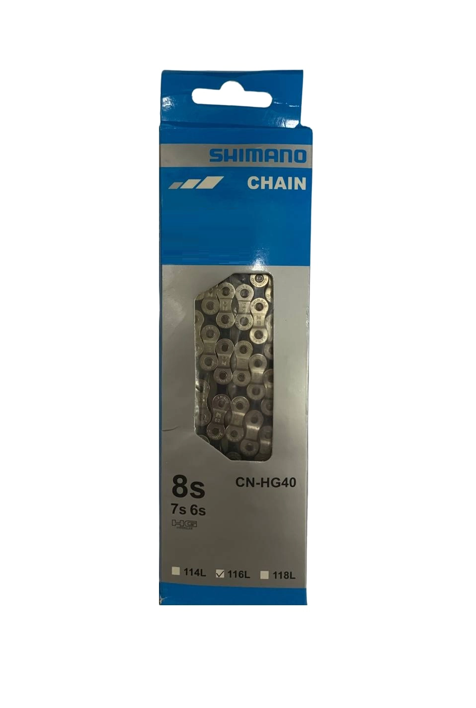 Цепь вело скоростная HG40, 7 скоростей, 116звеньев, бренд &quot;S&quot;, замок 2645-7