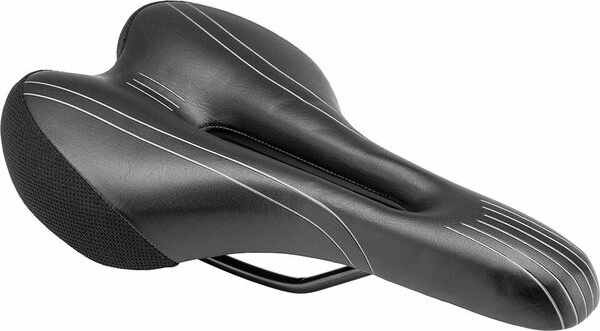 Седло 5571-AZ G-01 282*155мм спортивное HUABEI с гелевым наполнителем