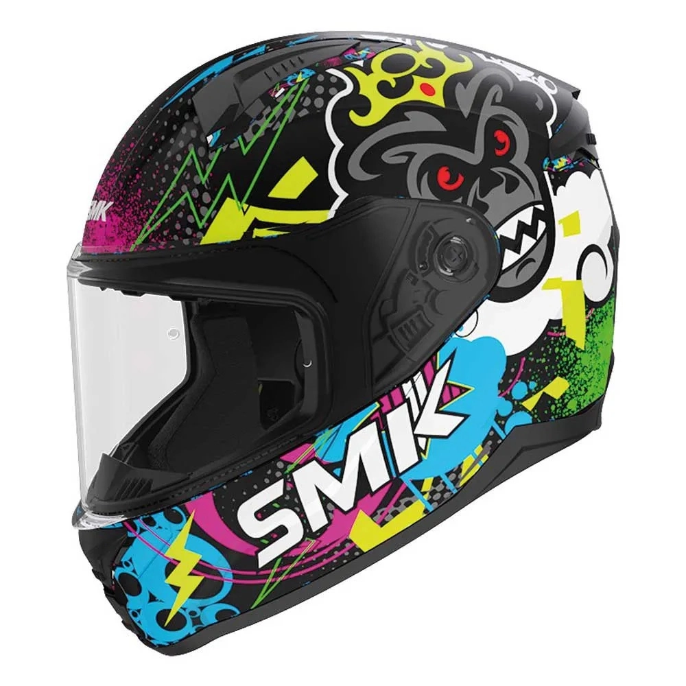 Шлем SMK BIONIC YOUTH CHIMPZ детский