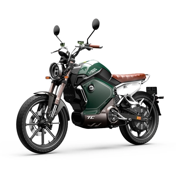 Электромотоцикл WHITE SIBERIA SUPER SOCO TC 