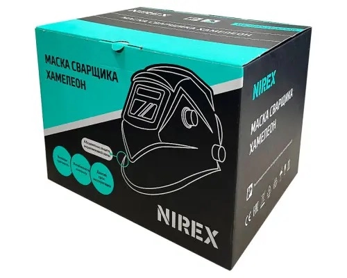 Маска сварщика NIREX NWM 10 PRO REAL COLOR