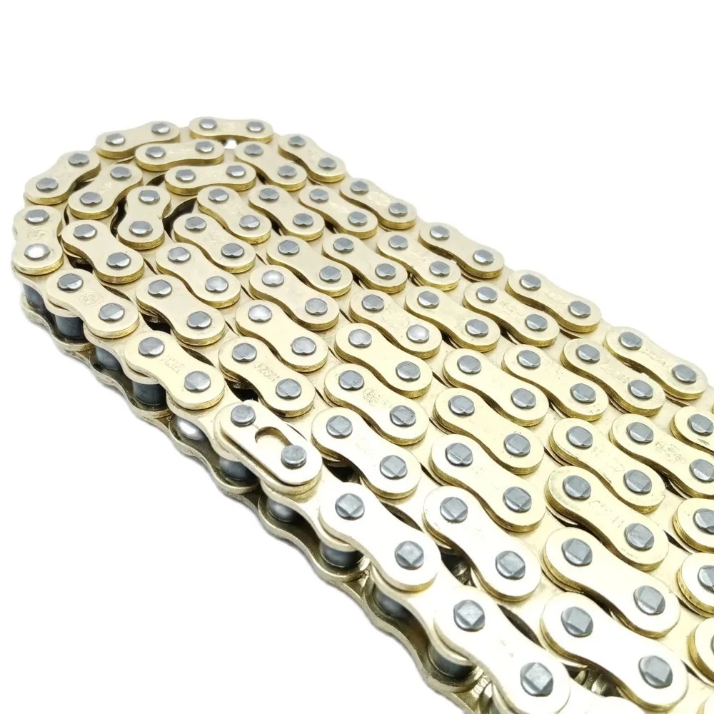 Цепь трансмиссии 428H-128L SEE (gold) (усиленная)