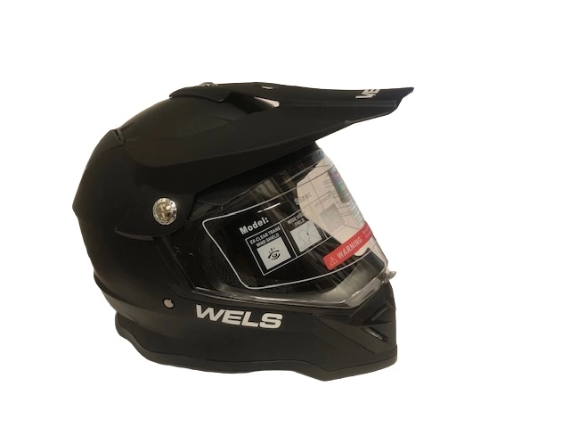 Шлем кроссовый 819-7 WELS DOT съемный визор 819-7 С