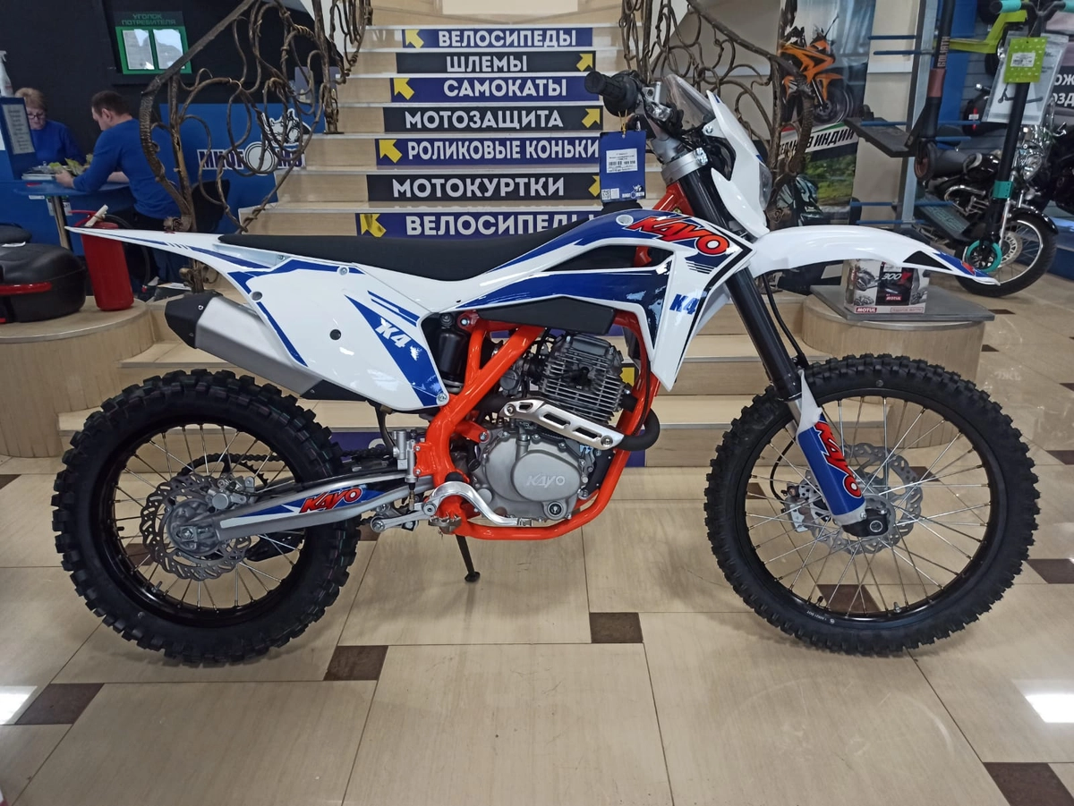 Мотоцикл кроссовый KAYO K4 MX 250 172FMM 21/18