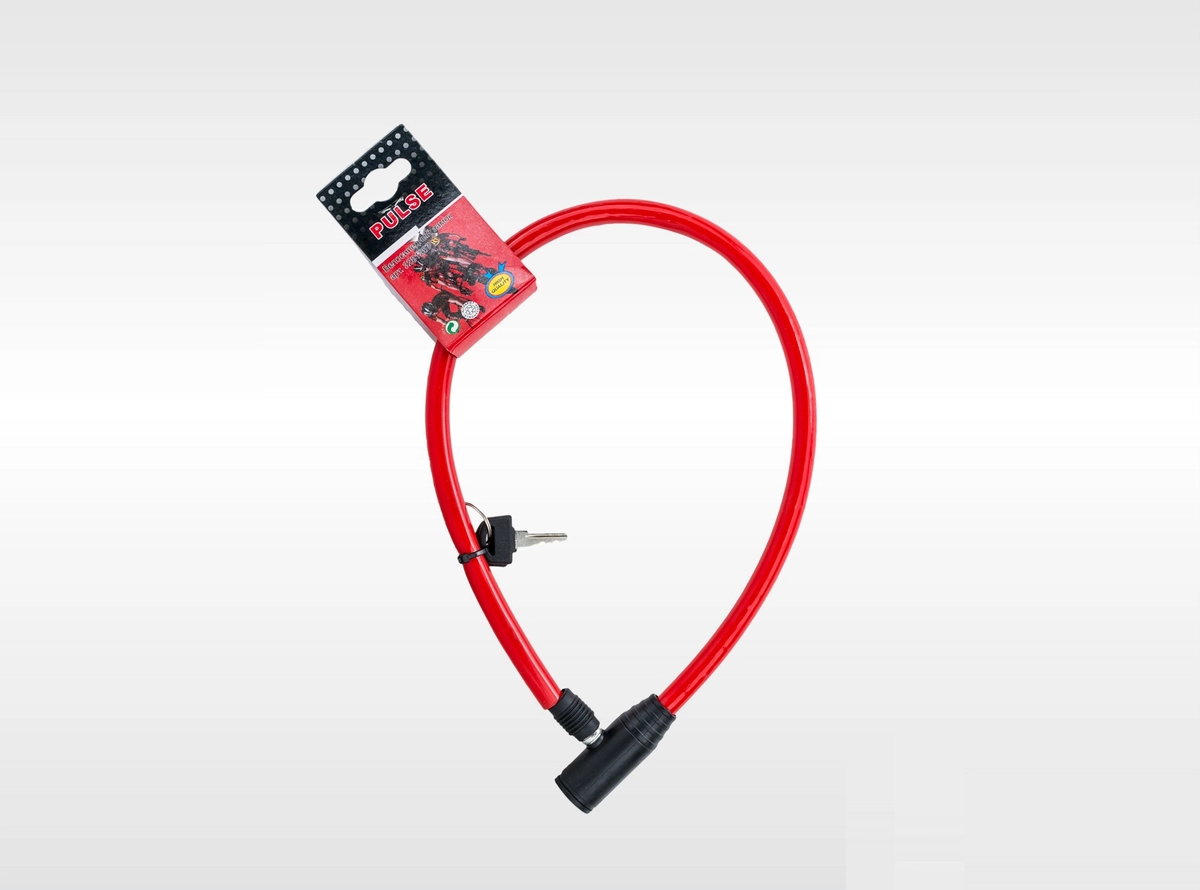 Замок для велосипеда трос 650мм