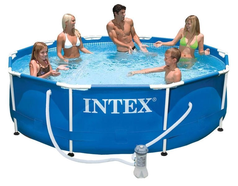 Бассейн каркасный INTEX 76х305 см + насос/фильтр 28202