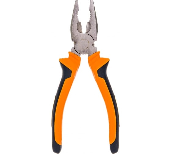 Плоскогубцы Вихрь никелированные 180 мм двухкомпонентные рукоятки