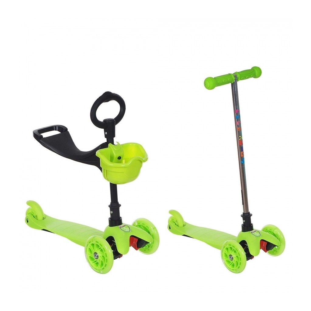 Самокат 3-х колесный 3в1 SUNCOLORТ MARS KIDS