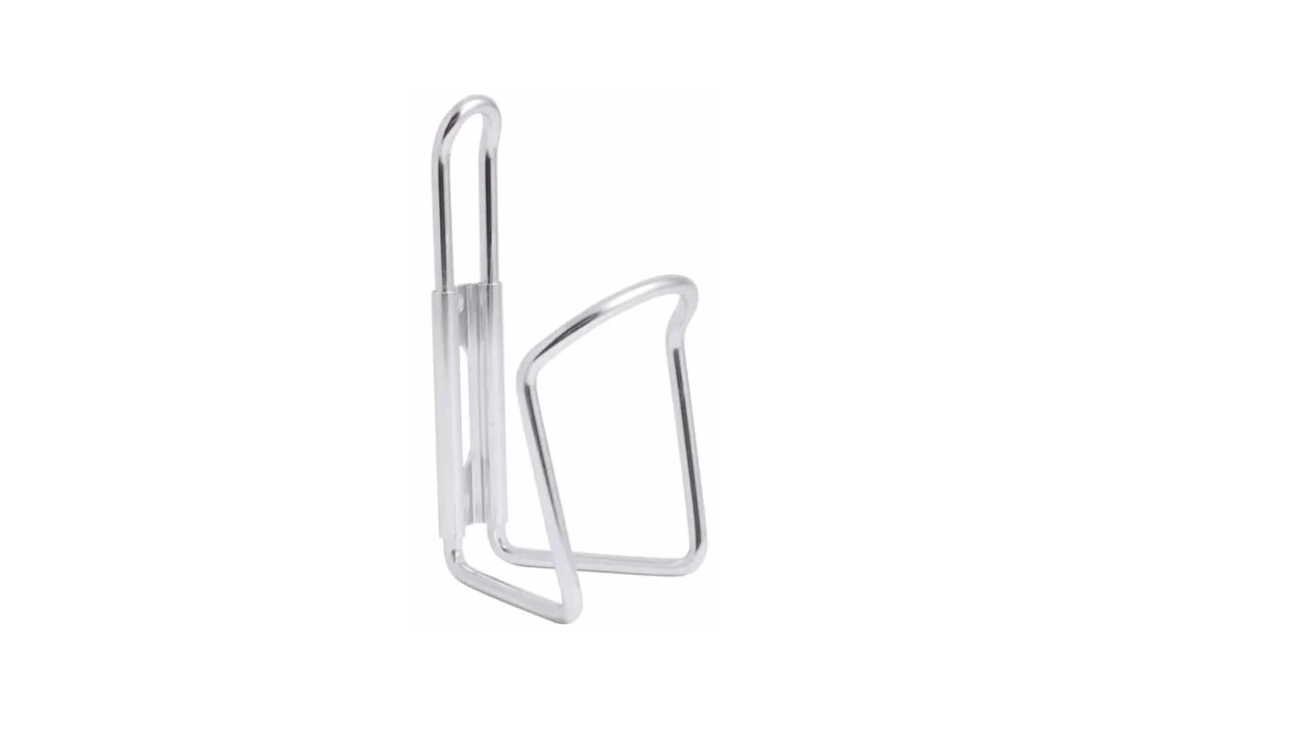 Держатель фляги TRIX,крепление на раму,алюминий,анодированный,серебристый