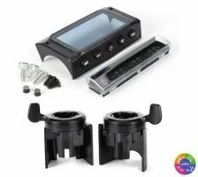 Корпус дисплея для электросамоката Kugoo S2, S3 JILONG в сборе с курками