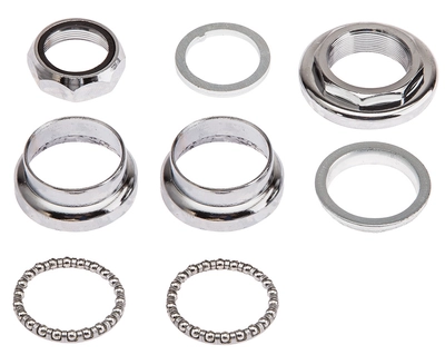 Детали рулевой колонки FP-H522 1" резьбовая, стальная хромированная. 170100