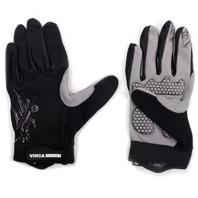 Перчатки вело VG 901 с длинными пальцами Vinca sport 