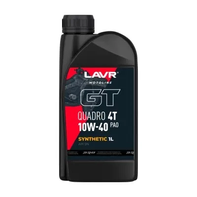 Масло LAVR 10W-40 GT Quadro 1 л. 4т 
