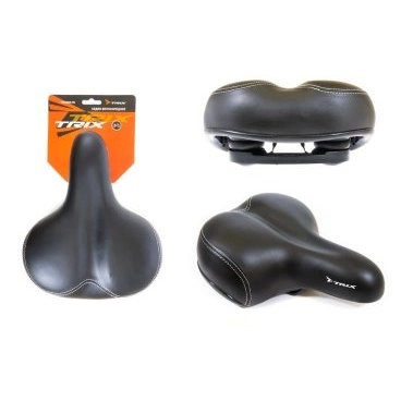 Седло TRIX комфорт 255x205 мм,эластомерное,черное (аналог 470173) 