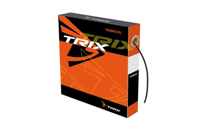 Оплетка тормозного троса БУХТА!50м. 5мм,витое сечение цена за 1 метр TRIX,коробка 