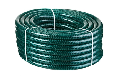 Шланг поливочный ПВХ, трёхслойный армированный 1/2, 25м Вихрь 73/7/2/13	