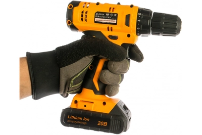 Дрель-шуруповерт аккумуляторная Вихрь ДА-20Л-2К 72/14/21