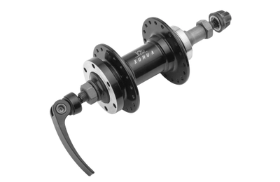 Втулка задняя XH-HUB-05RQ 36Н Диск эксцентрик под трещотку 7-8 скоростей промподшипник алюминий чёрная