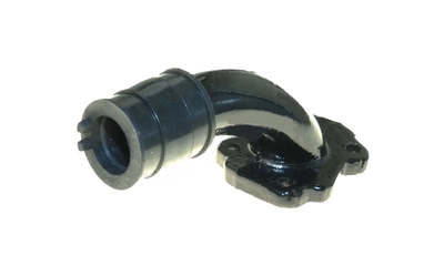 Патрубок карбюратора впускной 1E40QMB (Stels QJ50)+резиновый патруб 3163