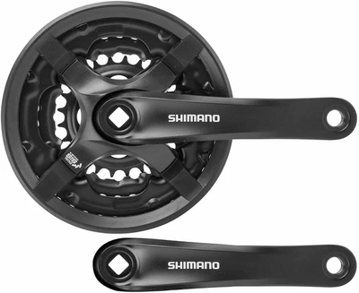 Шатуны Shimano Tourney FC-TY501 24/34/42 под квадрат D-NL 170 мм для трещоток 580232