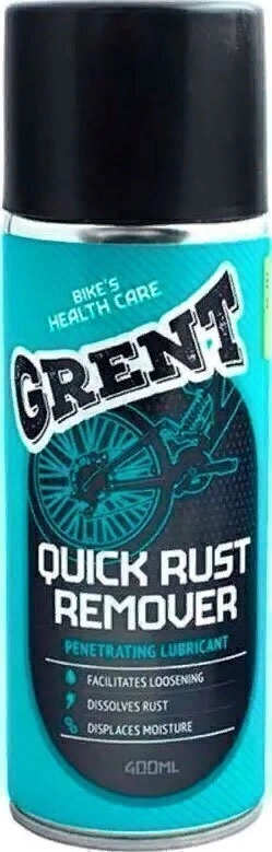 Растворитель ржавчины GRENT QUICK RUST REMOVER аэрозоль 520мл 31609