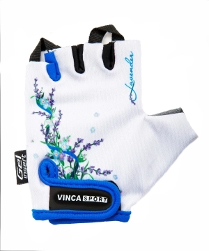 Перчатки  вело 5XS/6XS/7XS детские Vinca sport белый Lavender