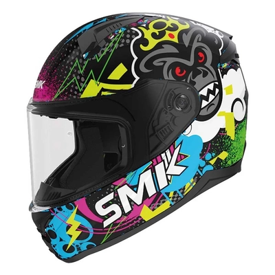 Шлем SMK BIONIC YOUTH CHIMPZ детский