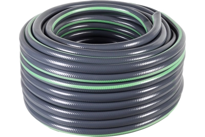 Шланг поливочный ПВХ усиленный премиум,пищевой 5-и слойный,армированный 3/4, 25 м  Вихрь 