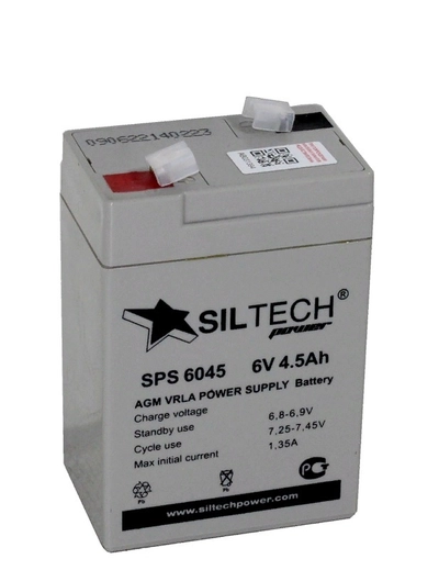Аккумулятор SILTECH SPS 6045 6V4,5 A/ч п.п. 