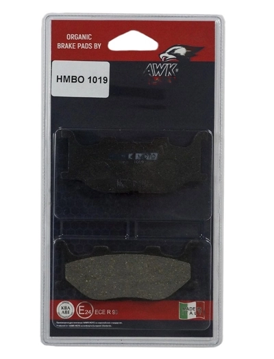 Колодки тормозные органические НМВО 1019 