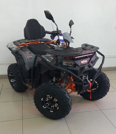 Квадроцикл RRF AT-200C лебёдка, защита