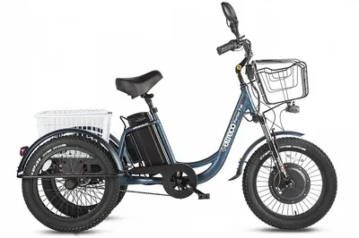 Трицикл электрический Eltreco Porter Fat 500 UP