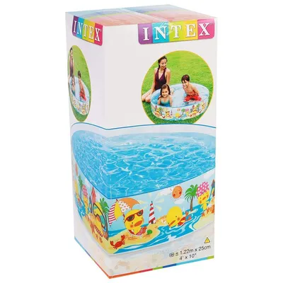 Бассейн жесткий INTEX Утенок 25х122 см 58477