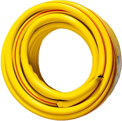 Шланг поливочный ПВХ усиленный, пищевой трехслойный армированный 3/4, 25 м Вихрь 73/7/2/4		