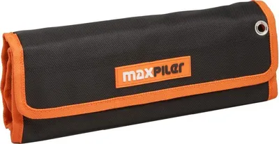 Набор комбинированных ключей в сумке с инструментом MAXPILER MXT-11-SB (11шт, CrV, сумка "Оксфорд")