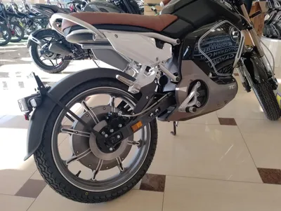 Электромотоцикл WHITE SIBERIA SUPER SOCO TC 