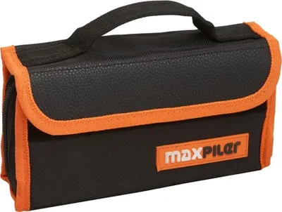 Набор торцевых головок в сумке с инструментом MAXPILER MXT-37-SB (37шт, 1/4", CrV, сумка "Оксфорд")