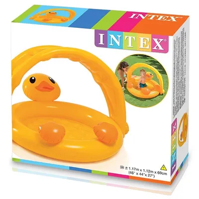 Бассейн INTEX Утенок 117х112х69 см 57121