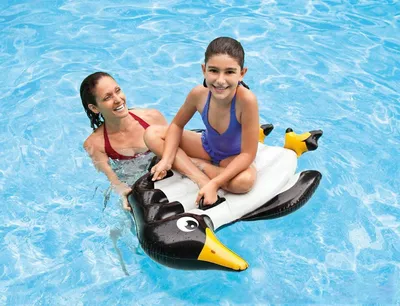 Матрас INTEX 114х112 см Зверюшки 58151