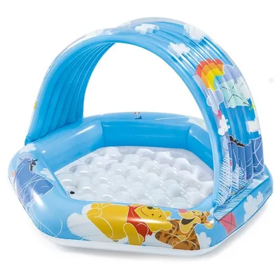 Бассейн с крышей INTEX Винни Пух 71х102х109 см 58415