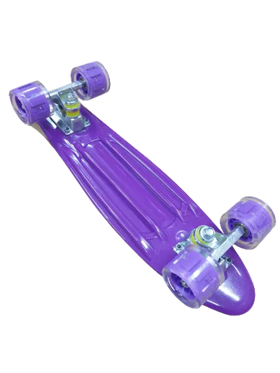 Скейтборд пластиковый с принтом 
