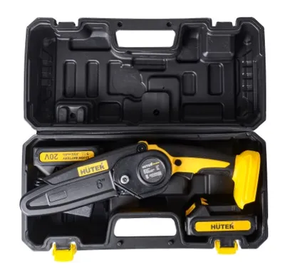 Электропила аккумуляторная Huter ELS-2-Li-6K с 2-мя АКБ